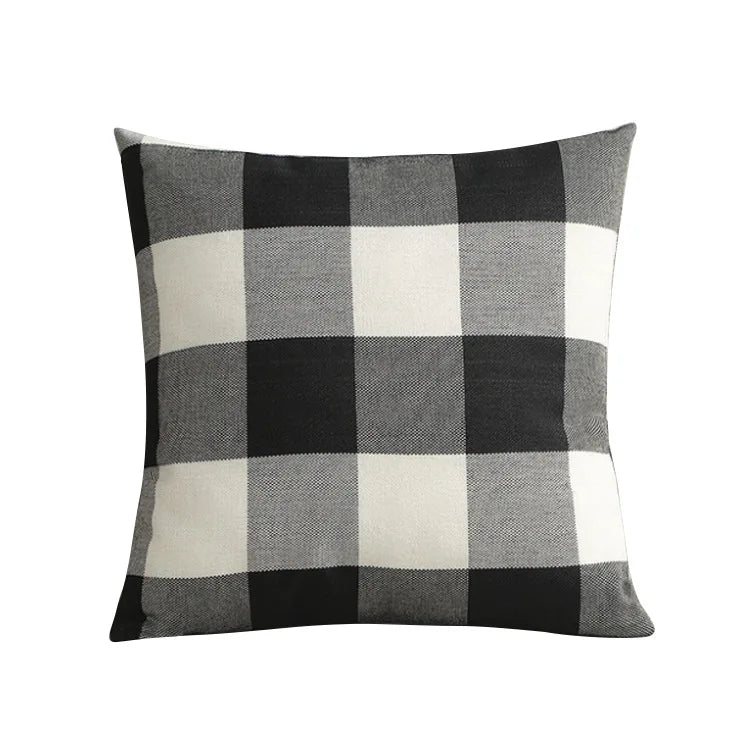 Cushion Cover Autumn Decoration – 45x45 cm Outdoor Farmhouse Throw Pillow for Sofa & Housewarming Gift