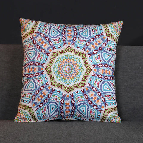 Retro Ethnic Paisley Cushion Cover – 45x45cm Decorative Pillow Case for Home, Car & Office