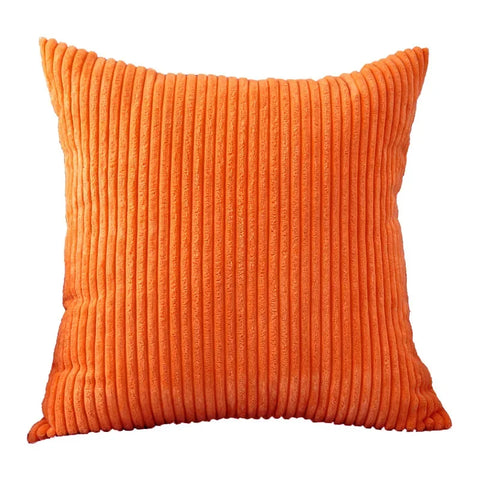 Soft Corduroy Cushion Cover – 45x45 cm Solid Pillow Case for Sofa, Couch & Home Decor