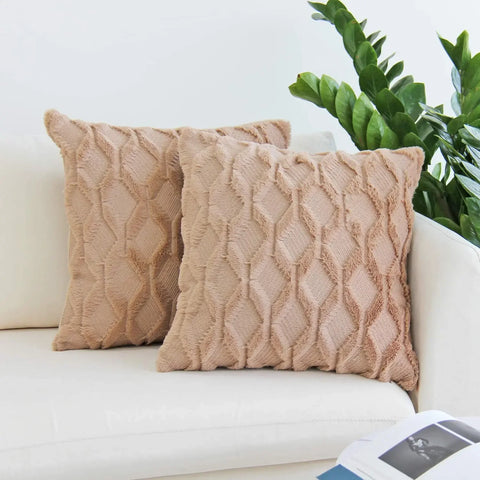 Soft Corduroy Cushion Cover – 30x50cm 45x45cm Plush Home Decorative Pillow Case for Living Room Decor