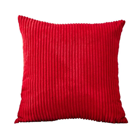 Soft Corduroy Cushion Cover – 45x45 cm Solid Pillow Case for Sofa, Couch & Home Decor