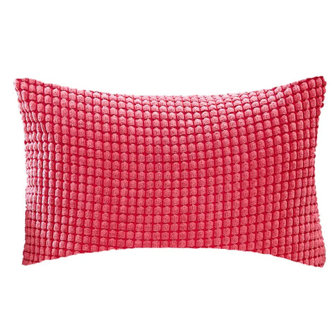 Soft Velvet Corduroy Pillow Cover – 30x50 cm Decorative Couch & Sofa Cushion for Home Decor